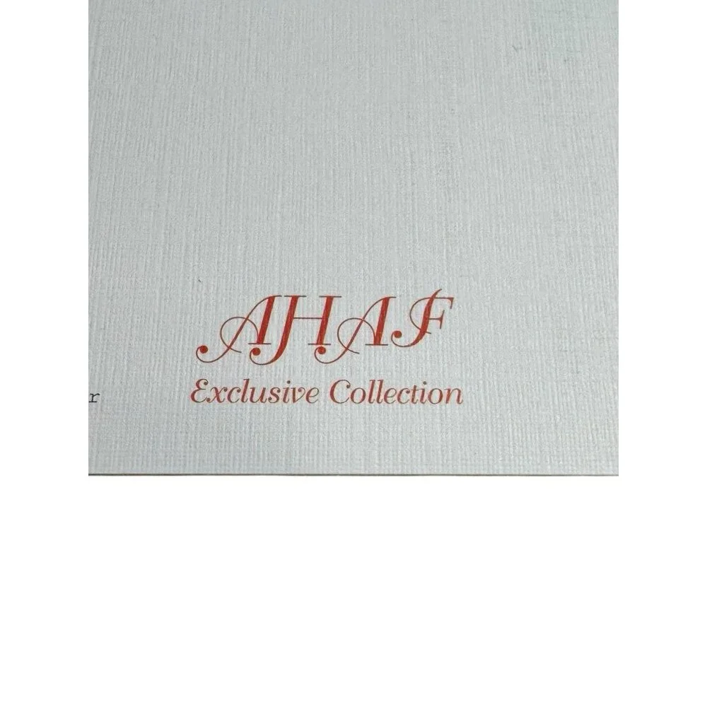 AHAF Exclusive Collection Greeting Christmas Card Snowmen Sled Toys USA Envelope